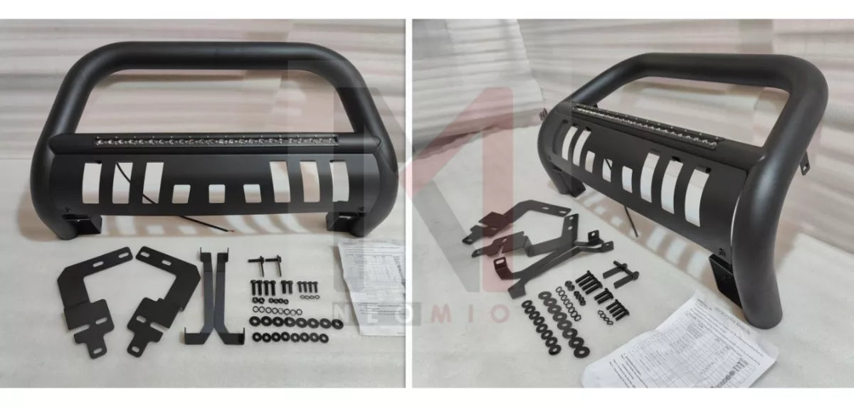 Defensa Delantera Metalico C/led Negra Maxus T60 2019+