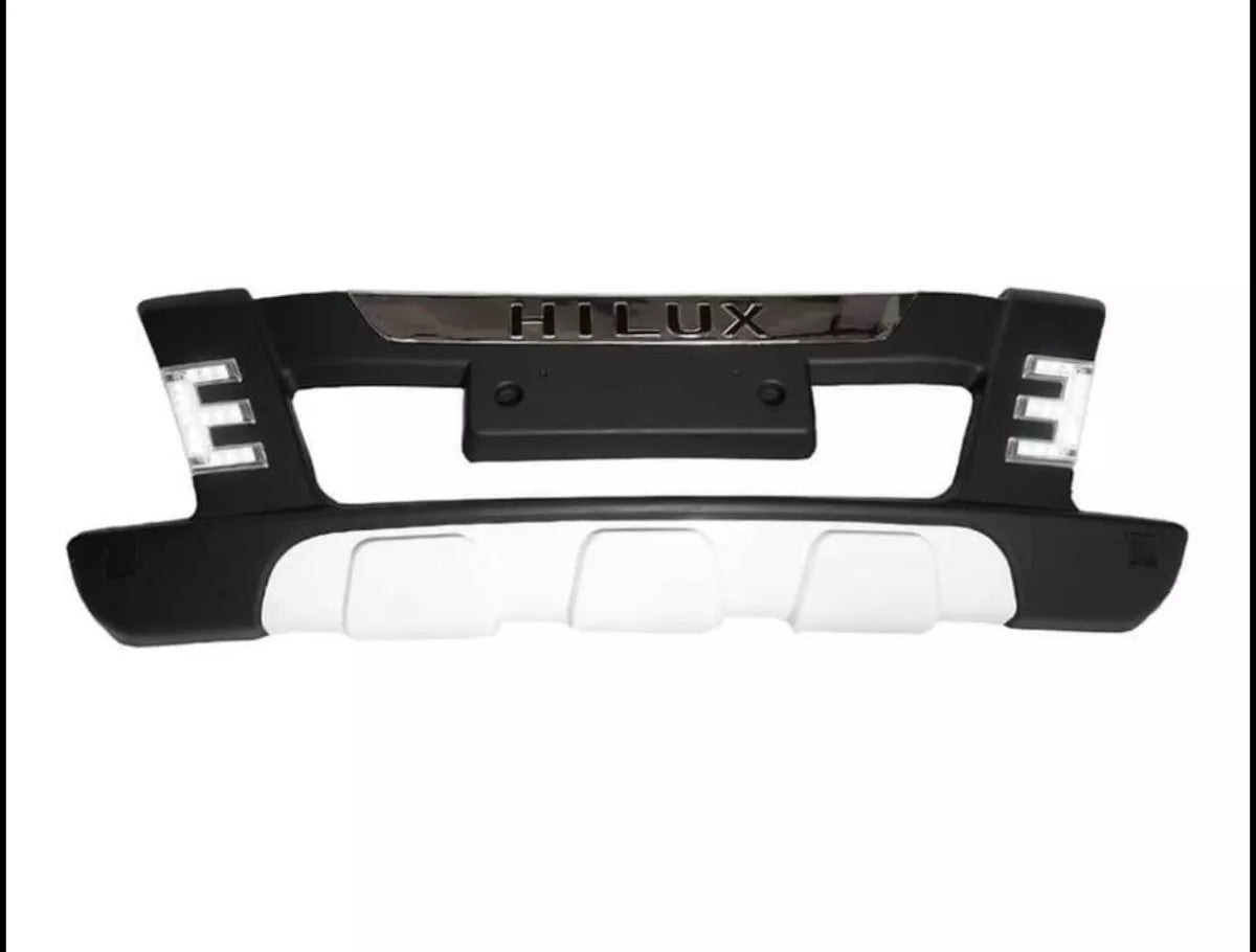 Defensa Delantera Bumper C/led E Hilux Vigo 2012-2015